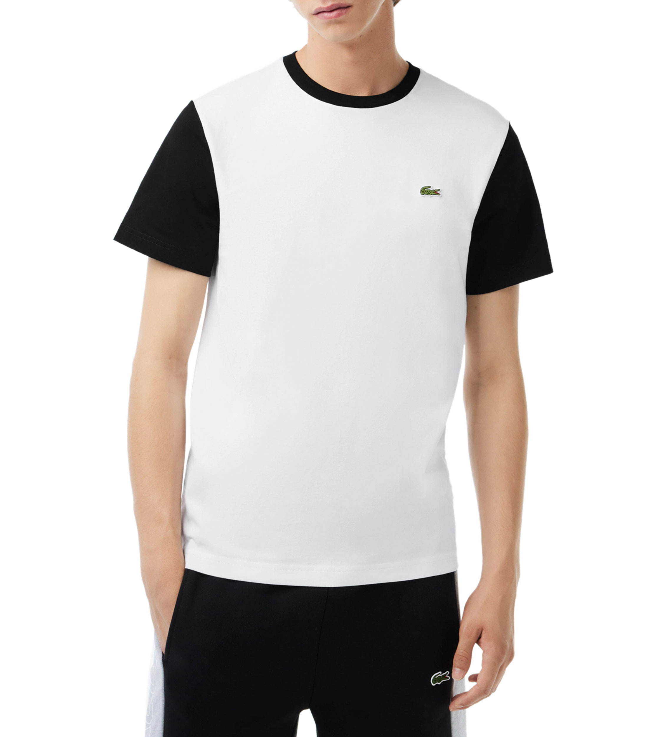Playera lacoste cuello 2025 redondo